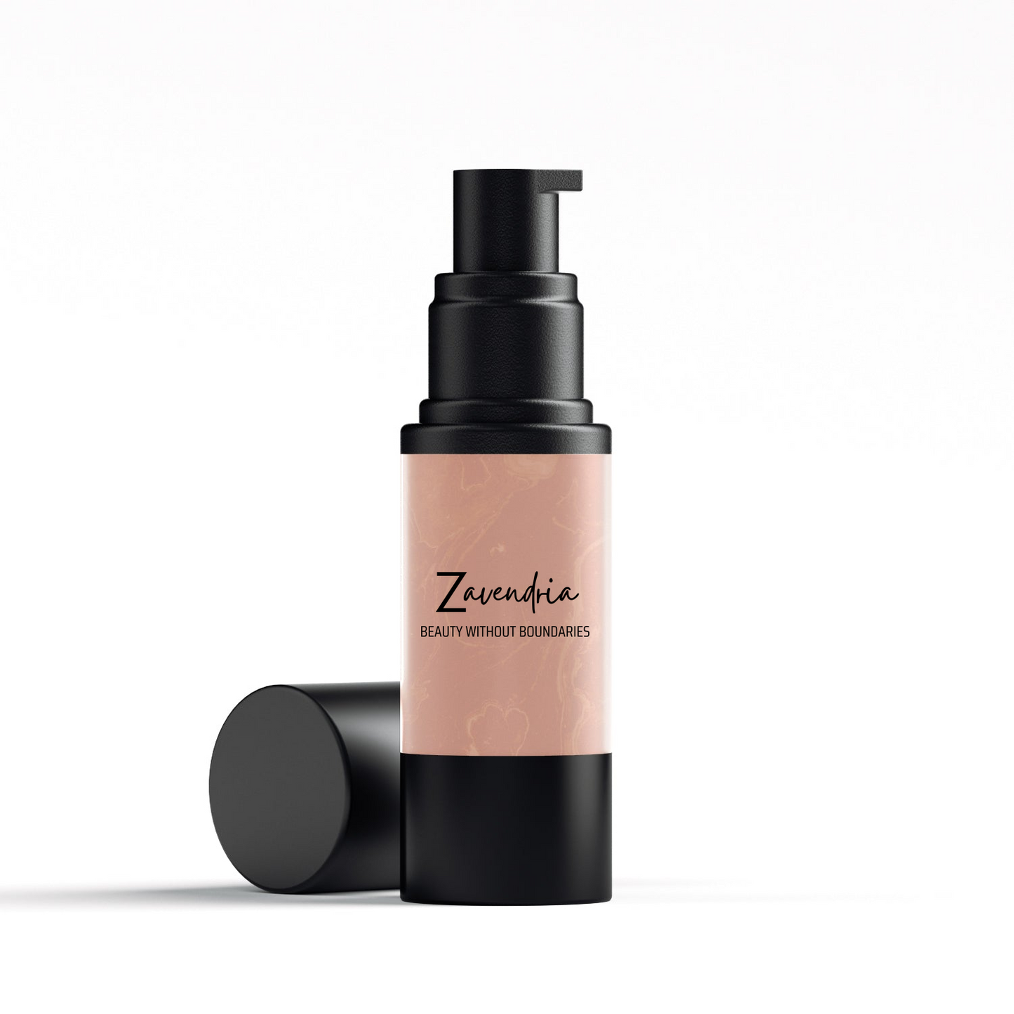 Zavenoria Gold Illuminator bottle on a white background