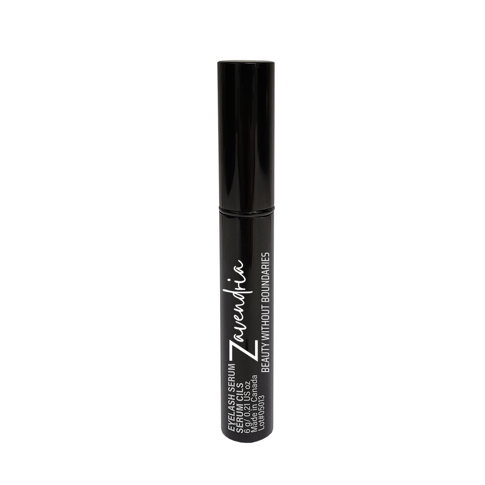 Eyelash Rejuvenating Serum 6g Black serum bottle with white text on a white background