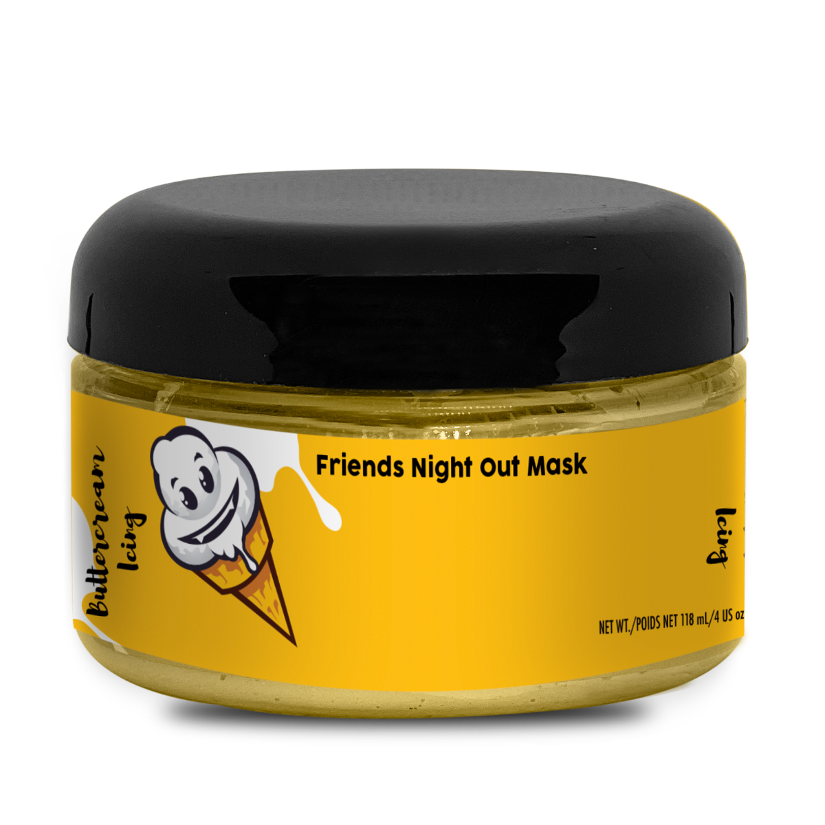 zavendria image of a Butter Cream Icing Clay Mask for Kids 4oz