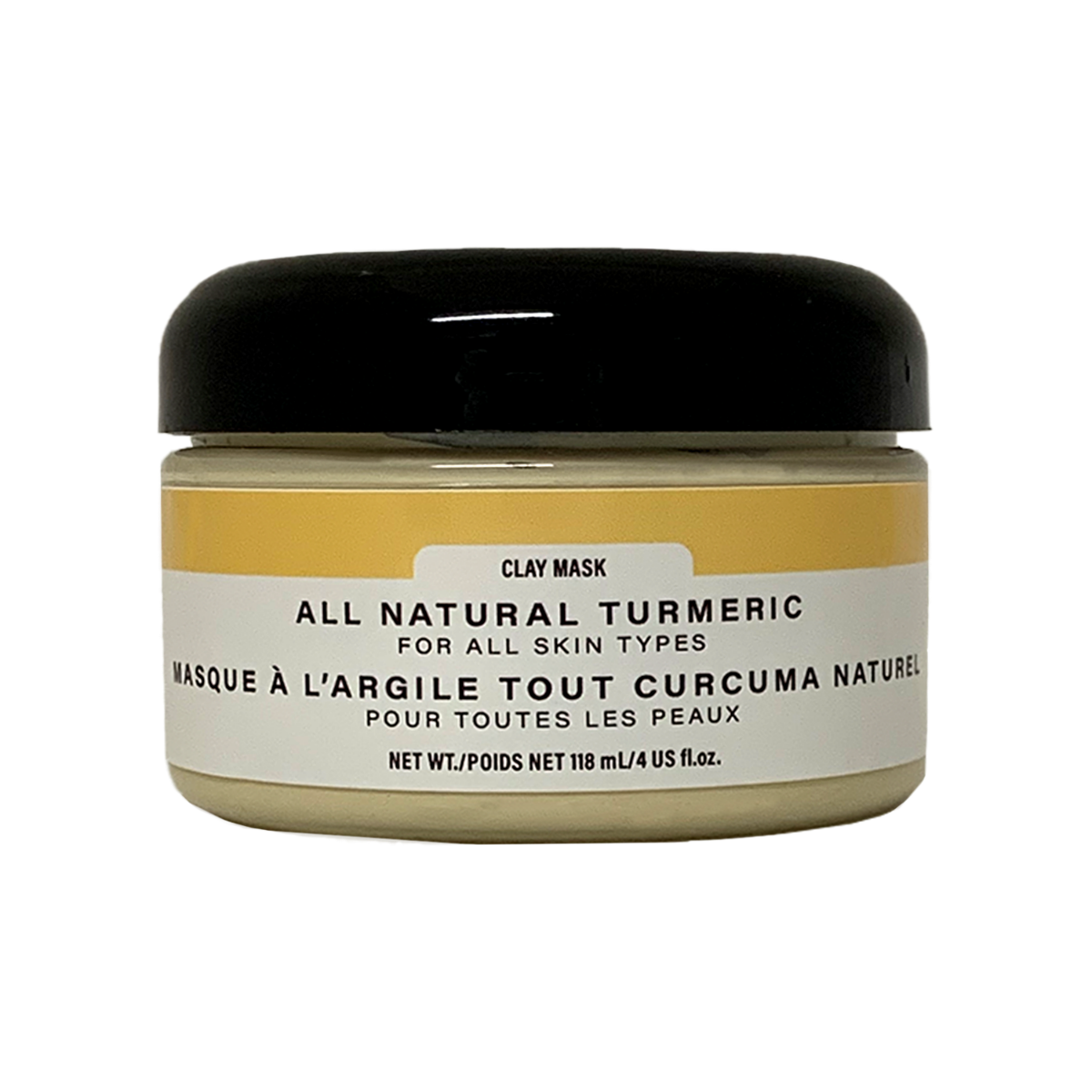 zavendria image of a All Natural Turmeric Ultra-Hydrating Clay Mask (All Skin Types) - 118 mL