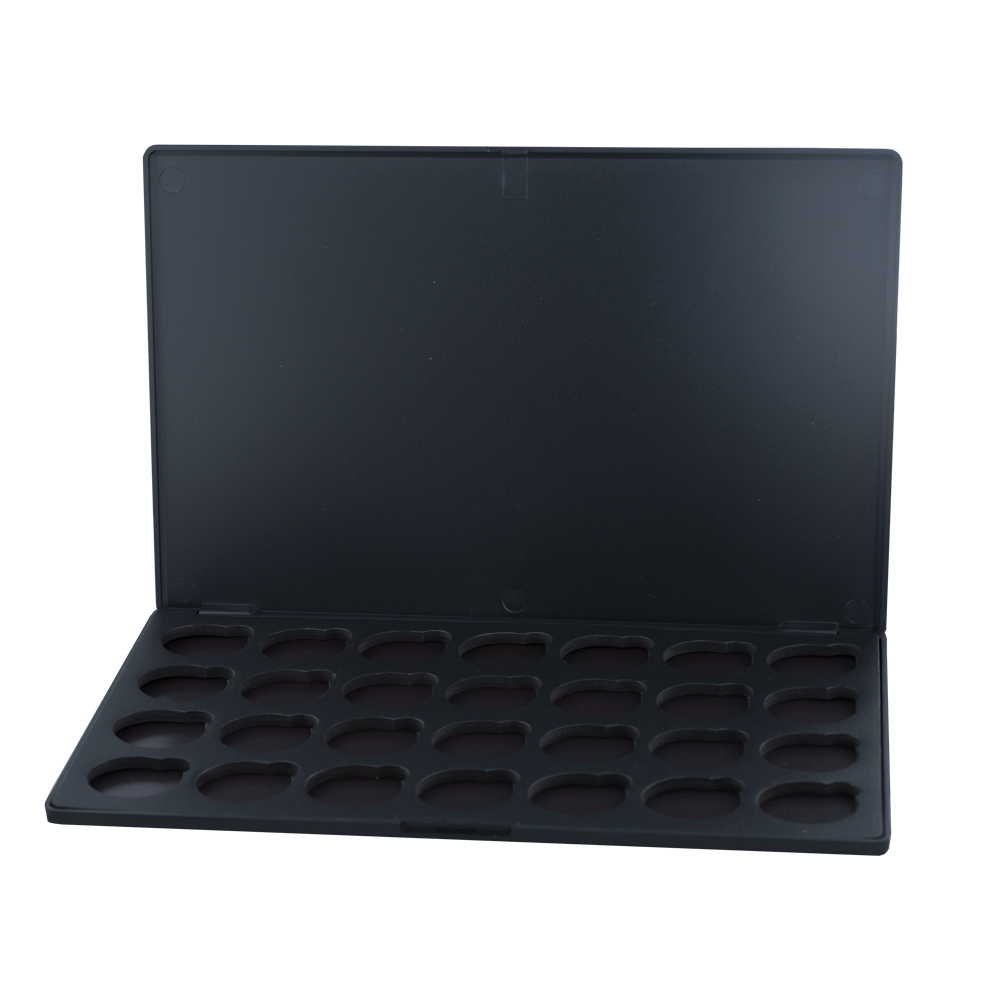 zavendria image of a Empty 28 Slot Palette - 26mm - Black